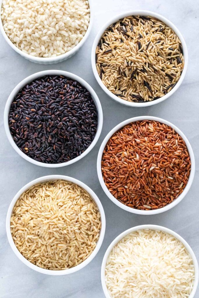 Types of rice