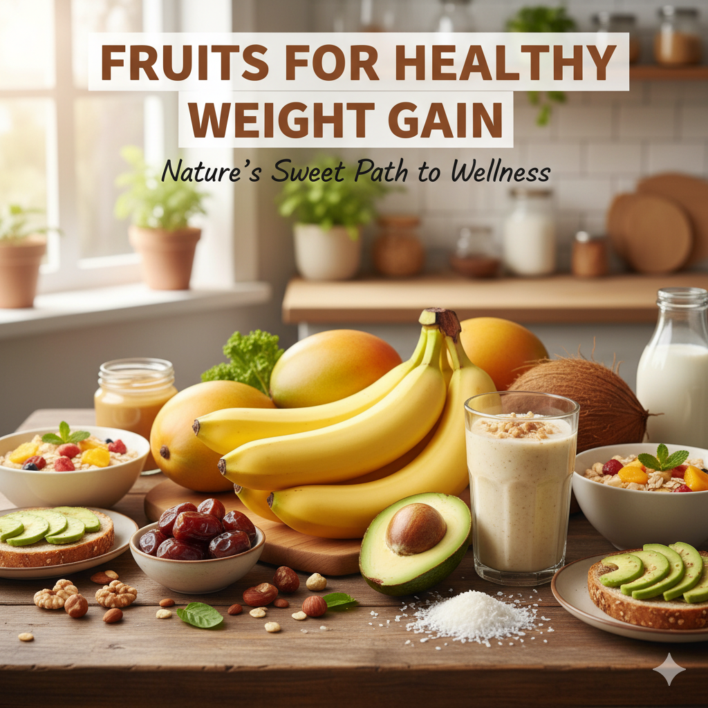 Fruit is best for weight gain