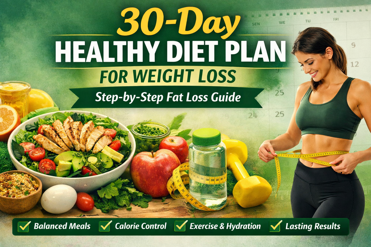 Healthy Diet Plan for Weight Loss