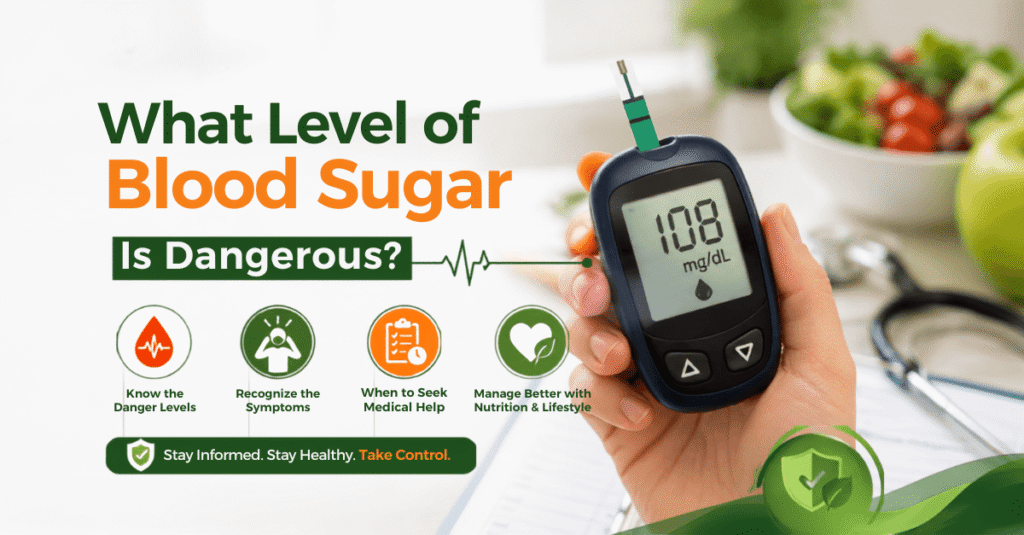 what level of blood sugar is dangerous