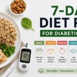 7-day diet plan for diabetic patients